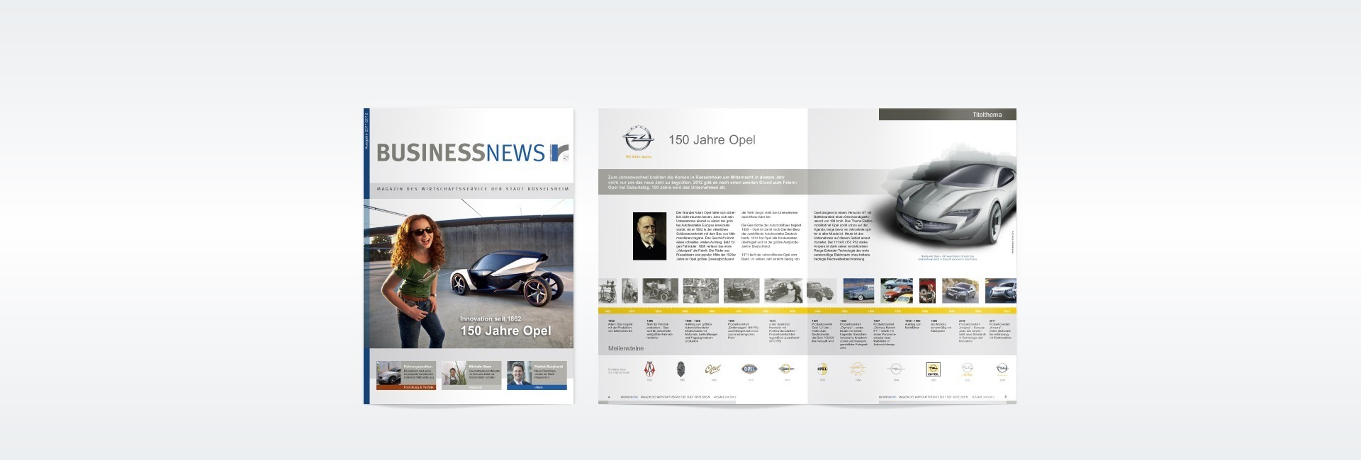 Zeitschriften und Magazine Business News