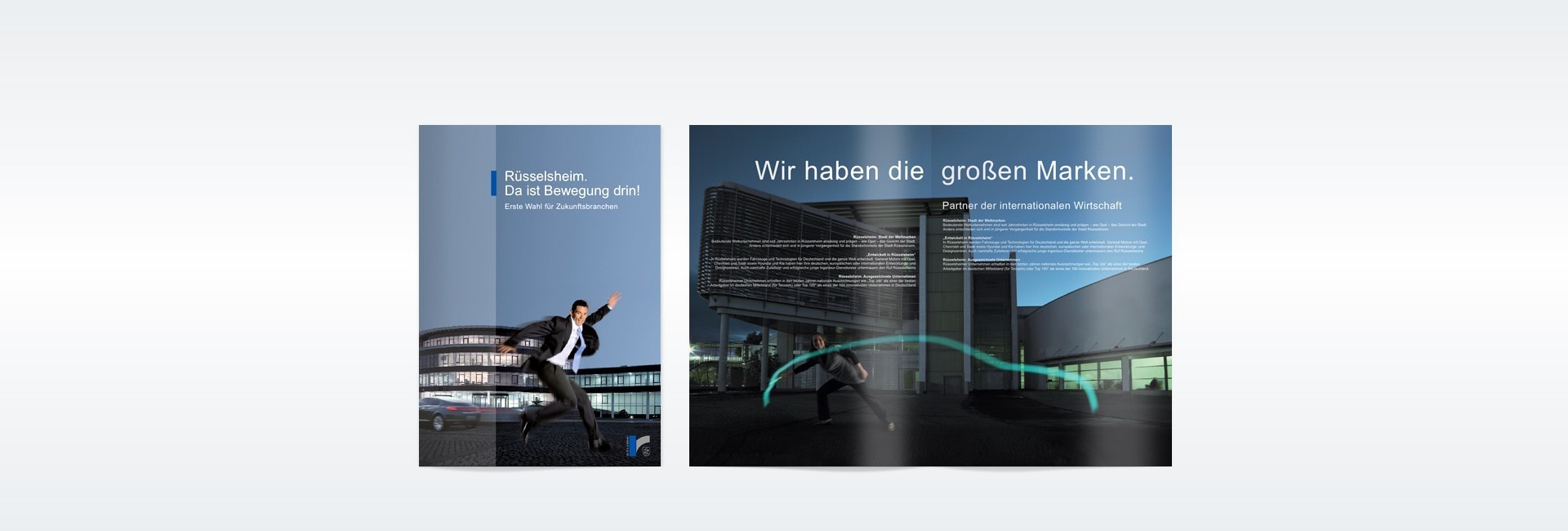 Businessbroschüren Rüsselsheim