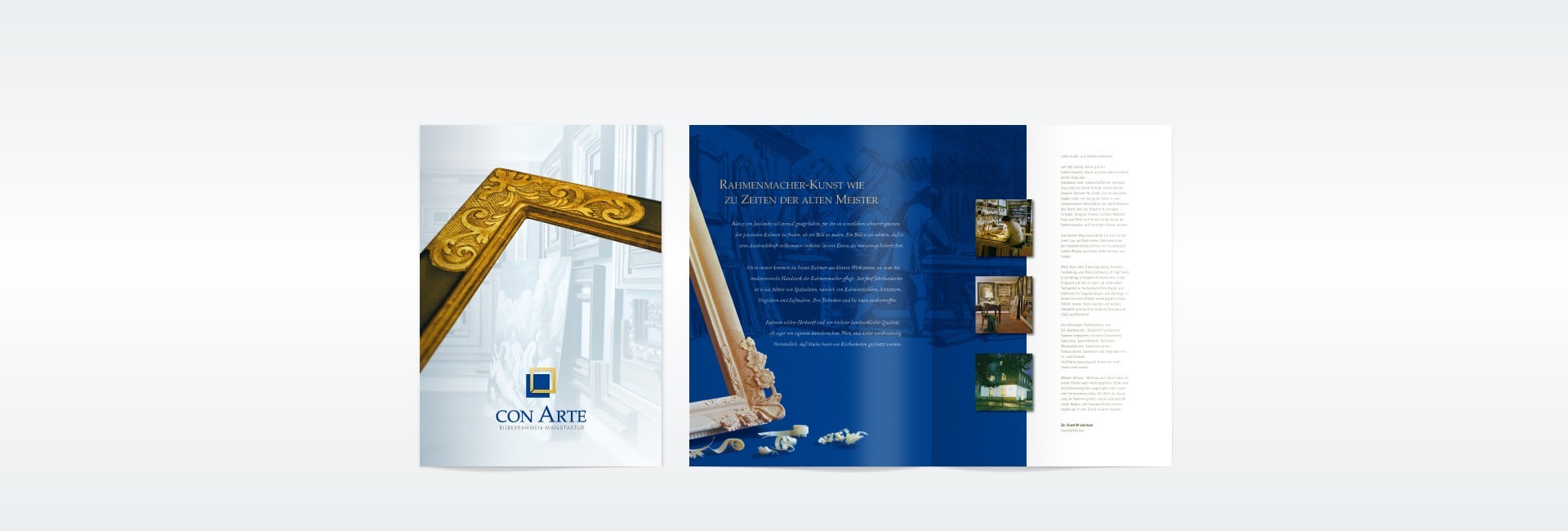 Businessbroschüren Con Arte